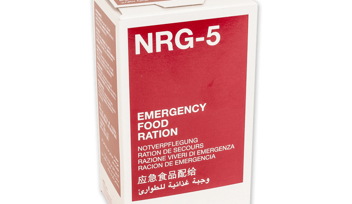 Katadyn NRG-5 Emergency Food Ration, tan – (SHIPS IN 1-2 WEEKS)