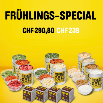 Frühlings-Special Angebot SicherSatt