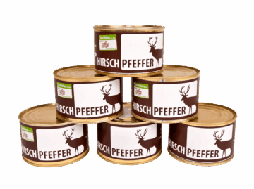Hirschpfeffer, 6 Dosen