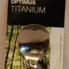 Langer Löffel von Optimus Titanium Spoon Long
