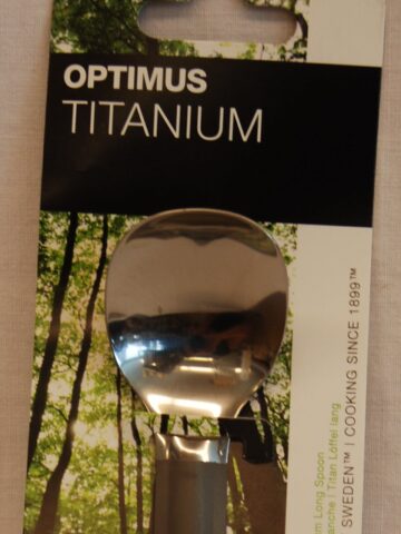 Langer Löffel von Optimus Titanium Spoon Long