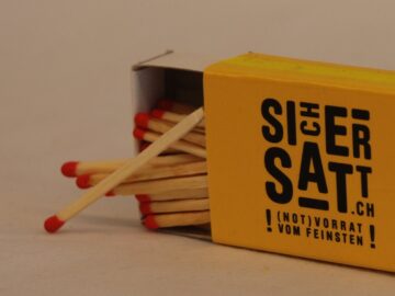 Streichhölzer 1Stk. offen Matches 10 Boxes