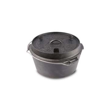 Dutch Oven ft9-t with a plane bottom surface