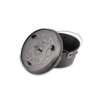 Dutch Oven ft9-t with a plane bottom surface