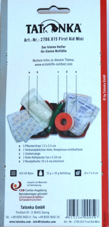 Tatonka mini Beschrieb 20% Rabatt - Tatonka Mini