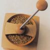 Einfuelltrichter Mulino Hand Getreidemühle "Mulino" inkl. Tischhalterung