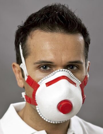Atemschutzmaske Mandil FFP3 5 x Virus Masks FFP3/V