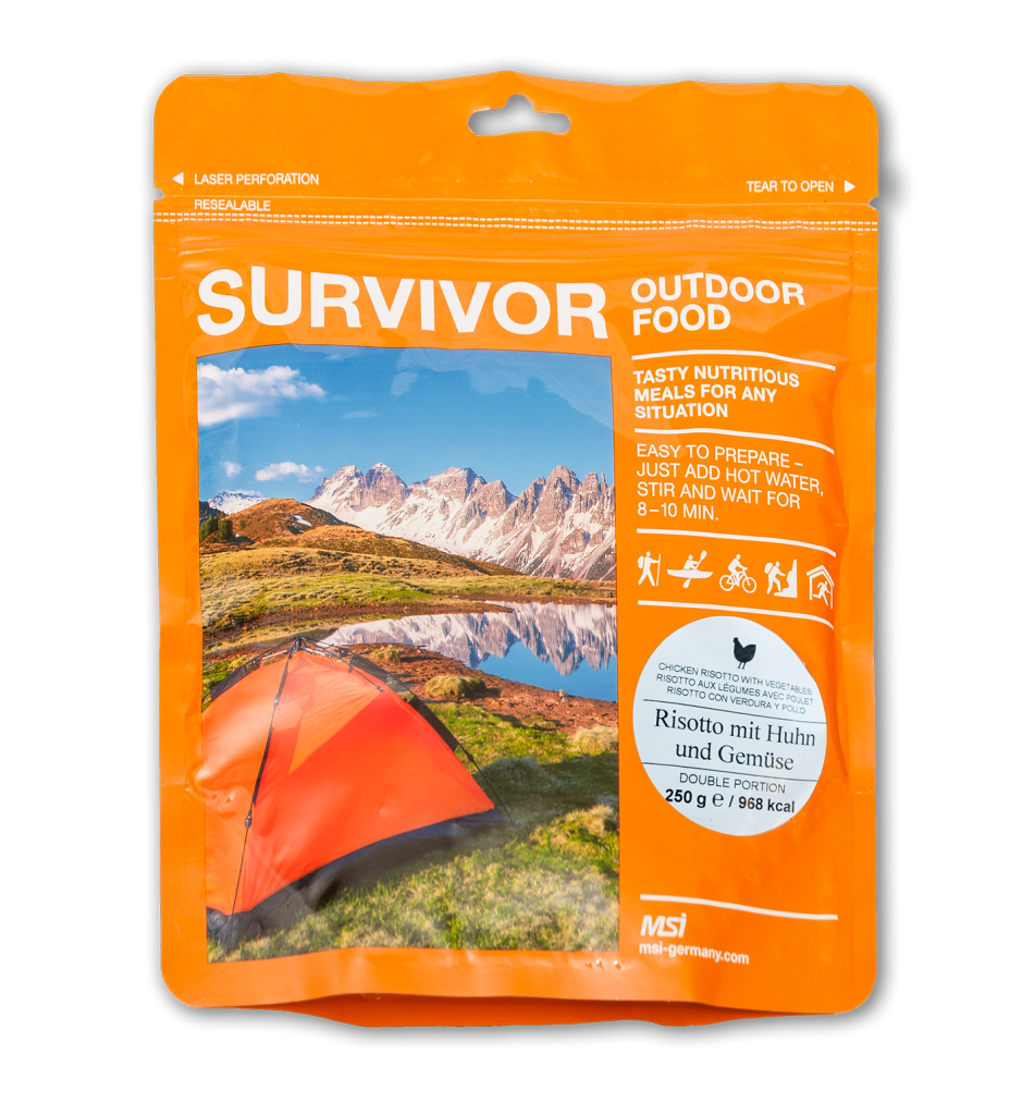 SURVIVOR-Doppelportionen – Rausverkauf