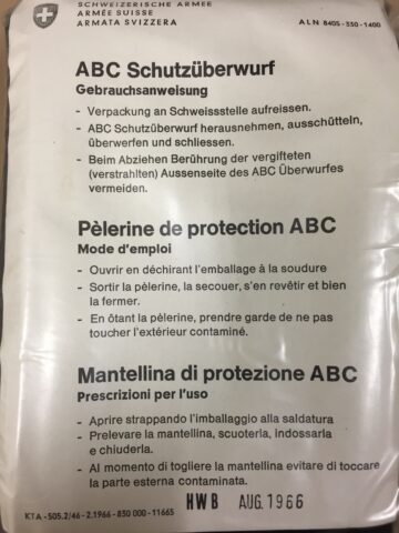 Notfall Pellerine Protective Wrap