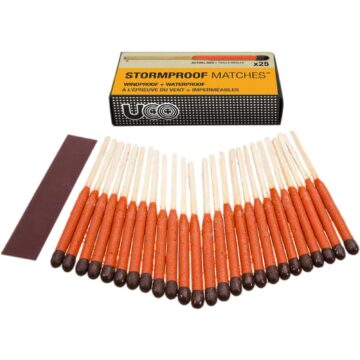 uco-sturmstreichhoelzer-schachtel-rl-641067 25 x Sturm-Streichhölzer