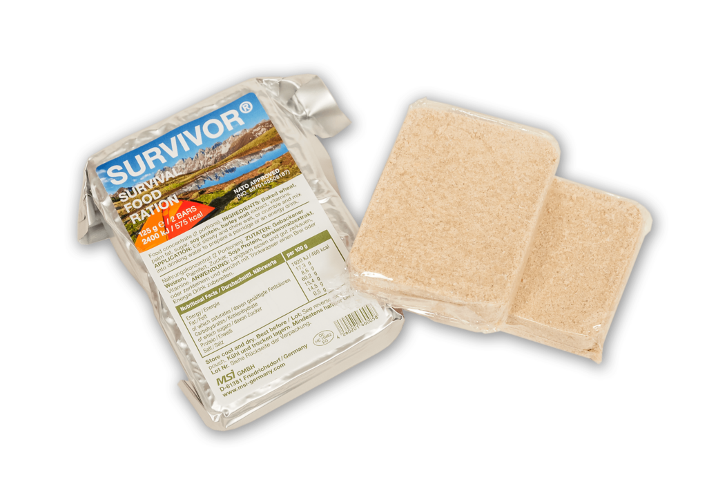 SURVIVOR-Food-Ration 125g