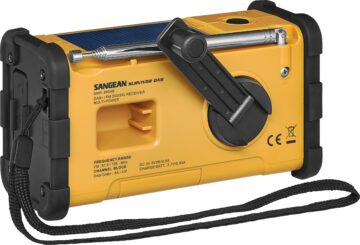 Survivor DAB(MMR-88 DAB) B Radio Survivor DAB+, yellow