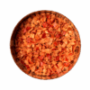 15-rote-paprika-draufsicht 25 Portionen - Kartoffelpüree mit Roten Kidneybohnen und Rotem Paprika, in Brauner Sauce