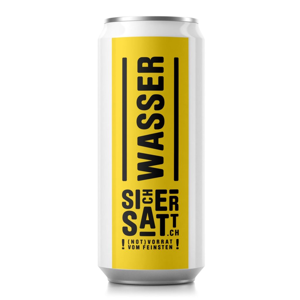 Trinkwasser in der Dose (0,5l)