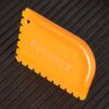 Scraper with Ridges for Cast Iron