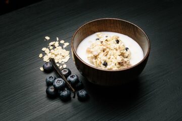 Vanillemüsli mit Blaubeeren Vanillemüesli mit Blaubeeren REAL