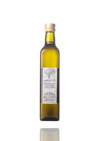 0.5 Liter Bottle of HERGETOS Olive Oil
