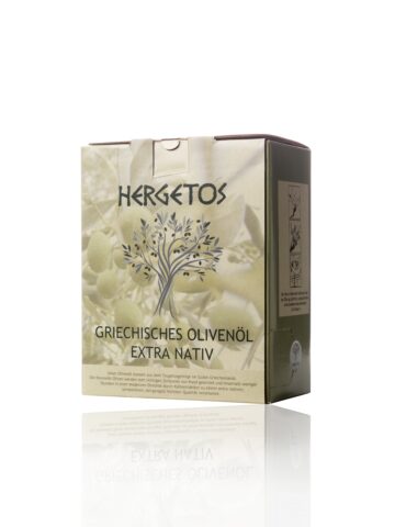 5 Liters of HERGETOS Olive Oil (Bag in Box)