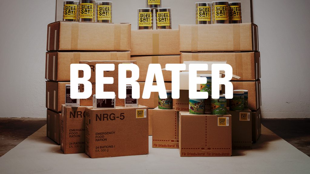 Notvorrat – Berater