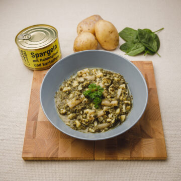 800px_2020-12-15_sichersatt-dosen_0016 Aspargus with Creamed Spinach and Potatoes, 400g