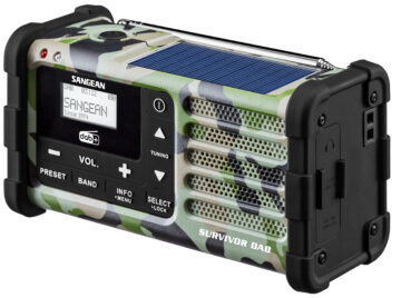 MMR-88DAB camouflage S Radio Survivor DAB+, camouflage
