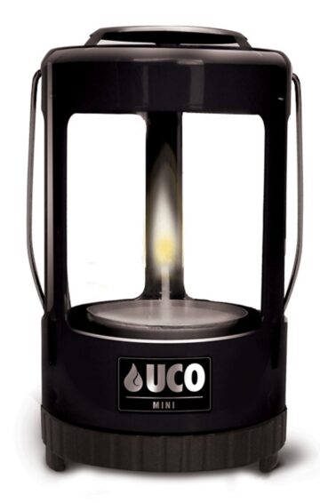 Mini Lantern black UCO- MINI CANDLE LANTERN, black