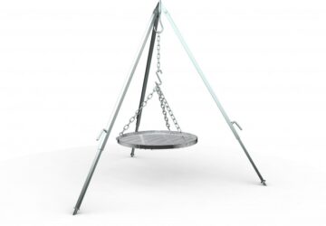 haengerost_komplett Hanging Grate for Cooking Tripod