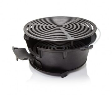 gussgrill_mitrost_klappeoffen Feuergrill tg3
