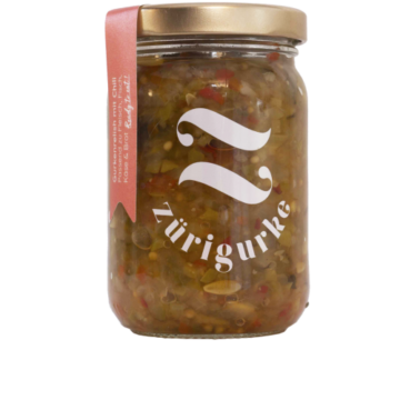 Gurkenrelish mit Chili ZüriGurke Relish "Chili", 180g