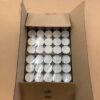 600 Quality Tealights white