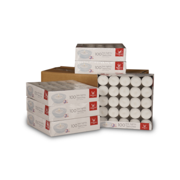 Teelichte 600 600 Quality Tealights white