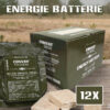 108 x CONVAR™ Feldküche Weizen-Energie-Riegel - Salty (120g) MILITARY GRADE