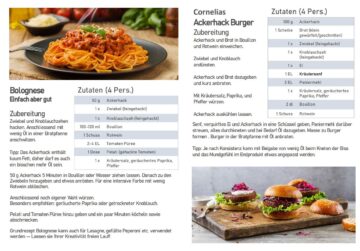 Ackerhack, vegan