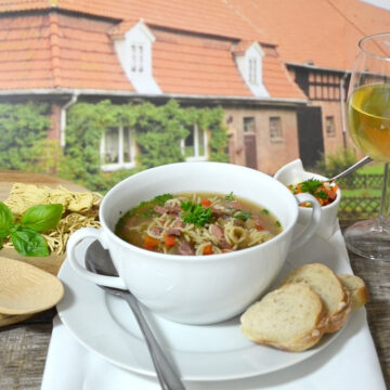 dosen-bistro-nudelsuppe-400g DosenBistro™ Noodle Soup (385ml)