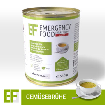 EF BASICS Vegetable Broth (510g)