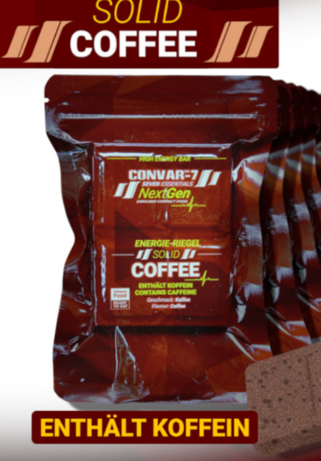 CONVAR-7 NextGen Energy Bar - Solid Coffee (120g)
