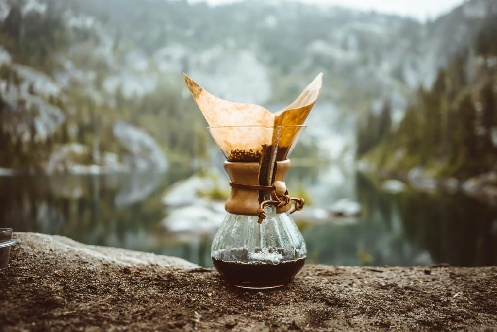 Kaffee Outdoor brühen