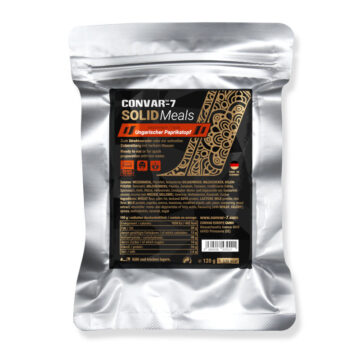 9 x CONVAR-7 Solid Meals Ungarischer Paprikatopf (120g)
