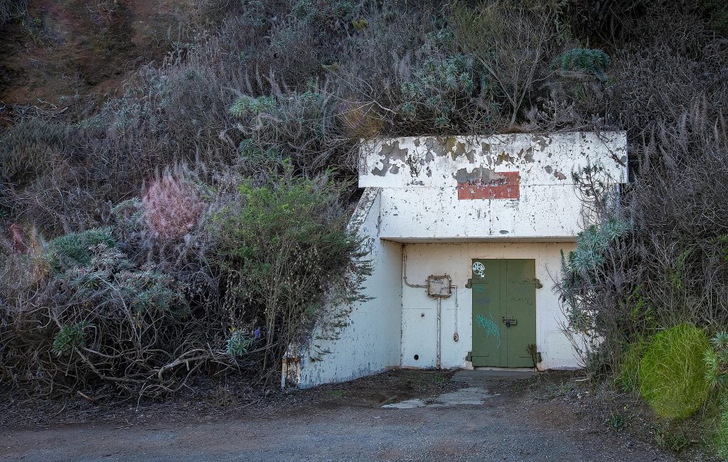 Versteckter Bunker