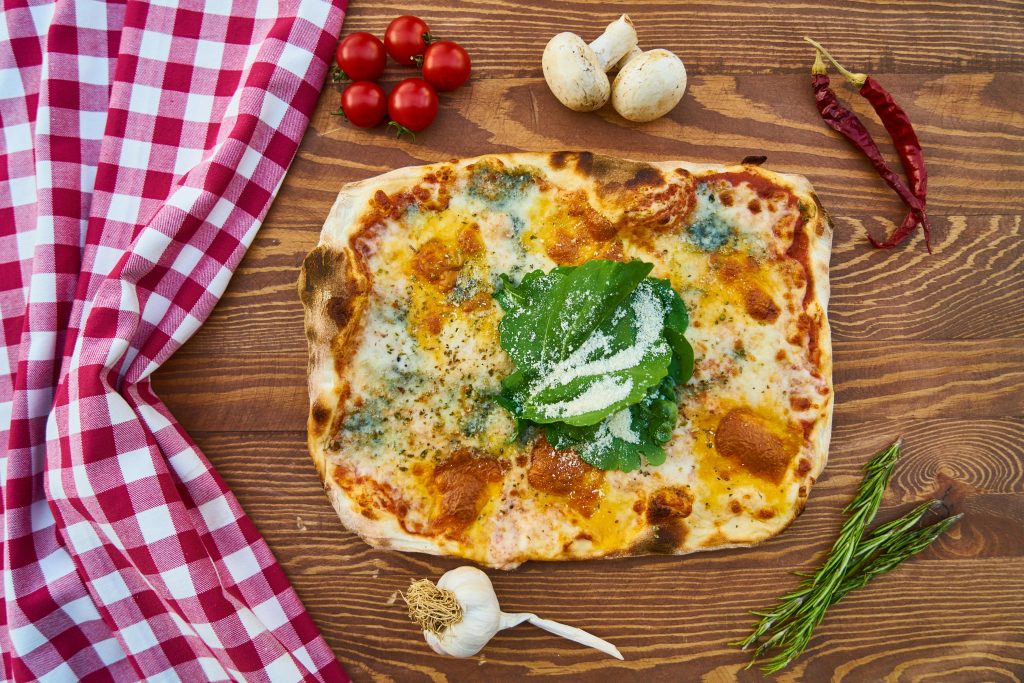 Pizza selbstgemacht