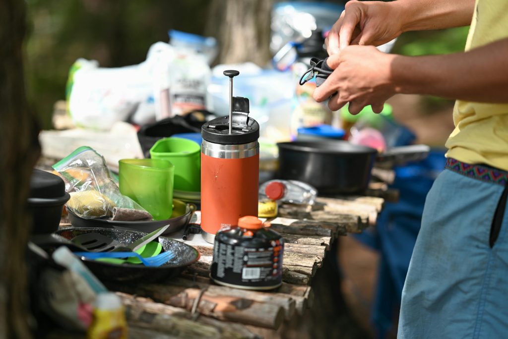 Vorbereitung auf Camping Rezepte