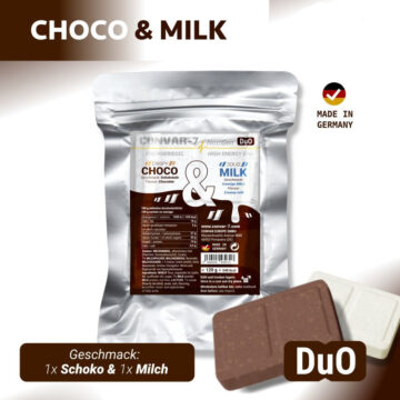 81 x CONVAR-7 NextGen Energy Bar Duo Choco & Milk (120g)