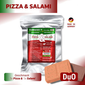 convar-7-nextgen-energy-bar-duo-pizza-salami-120g 9 x CONVAR-7 NextGen Energy Bar Duo Pizza & Salami (120g)