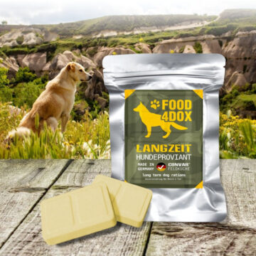81 x CONVAR™ Feldküche FOOD4DOX Langzeit Hundeproviant (120g)