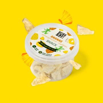 exploded-SicherSatt-Snacks-Ananas-2025-01 Best before 03.2026 - Pineapple Snack, 40g