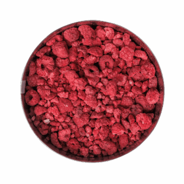 Himbeeren (Bruch und Pulver), gefriergetrocknet