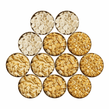 Ananas-Banane-Mango-Jackfruit_Draufischt (1) Exotic Fruit Package