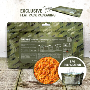 convar-feldkueche-gemuese-jambalaya-1-portion-180g CONVAR™ Feldküche Vegetable Jambalaya (1Serving) (180g)