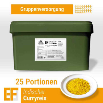 EF MEALS Indischer Curryreis (5kg) (ESL) 25 Portionen