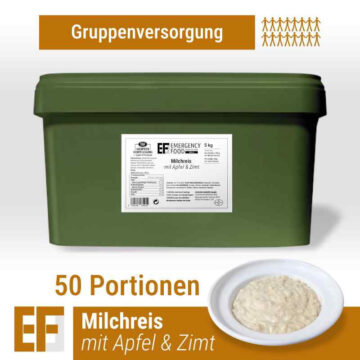EF MEALS Milchreis (5kg) (ESL) 2 x 25 Portionen
